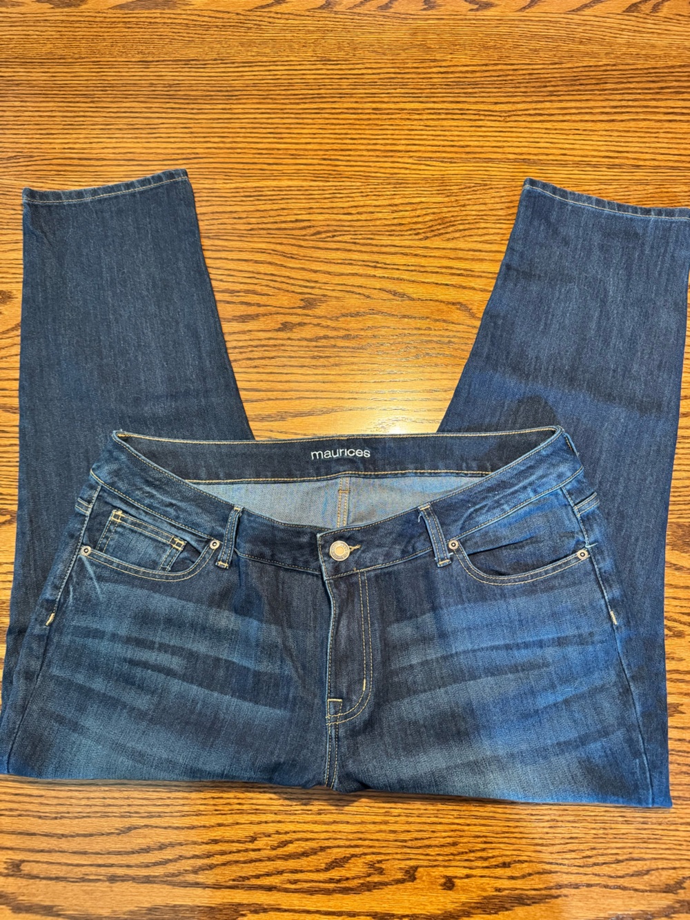 Maurices Women's Dark Blue Jeans